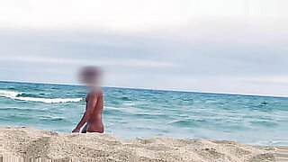 jerking strangers nude hot beach