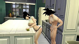 horny step daughter friend niki sand fucks in the kitchen