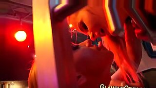 2 asian girls kissing spitting licking pussies with their white language teacher on the balcony