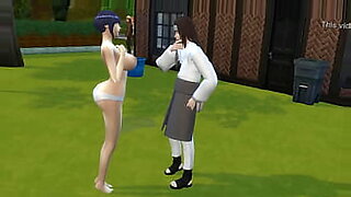 사쿠라와 히나타는 엉덩이로 나루토를 즐겁게 합니다.