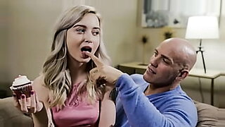 step father licks step daughter pussy while mom sleeps