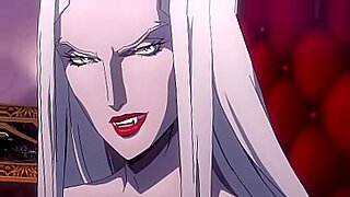 Miya Alucard yang menggoda menikmati pertemuan seksual yang penuh gairah dan mentah.